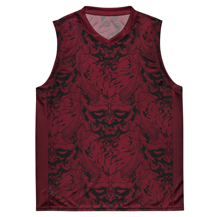 [ ONIFACE ] RED/BLACK Basketball Jersey // SYN product image (2)