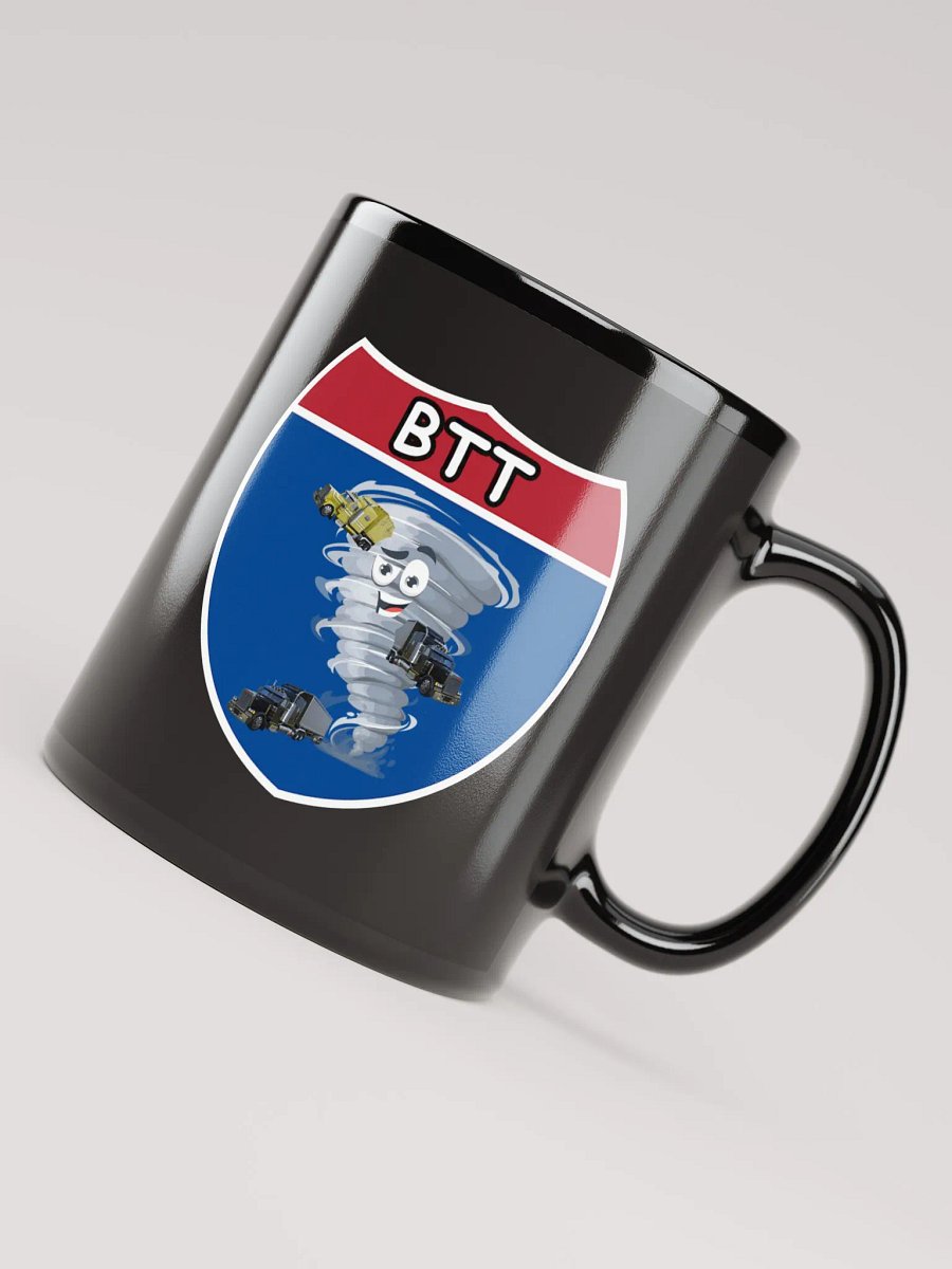 BTT & Boomer Black Glossy Mug product image (4)
