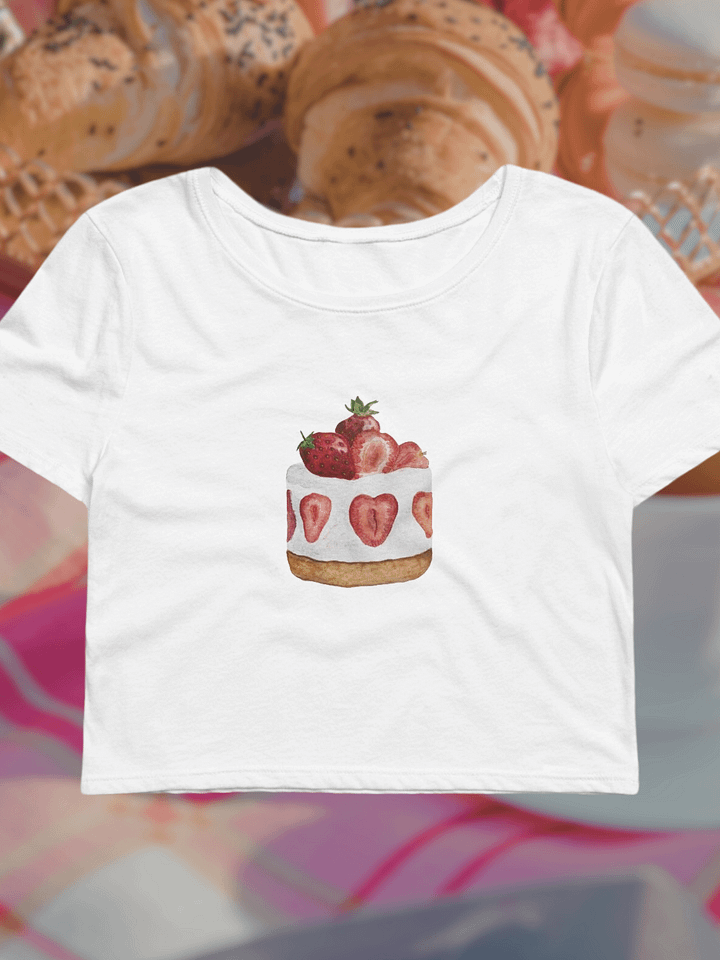 Strawberry Cake Baby Tee product image (2)