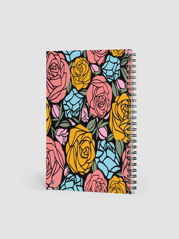 Rose Garden Dreams Spiral Notebook product image (2)