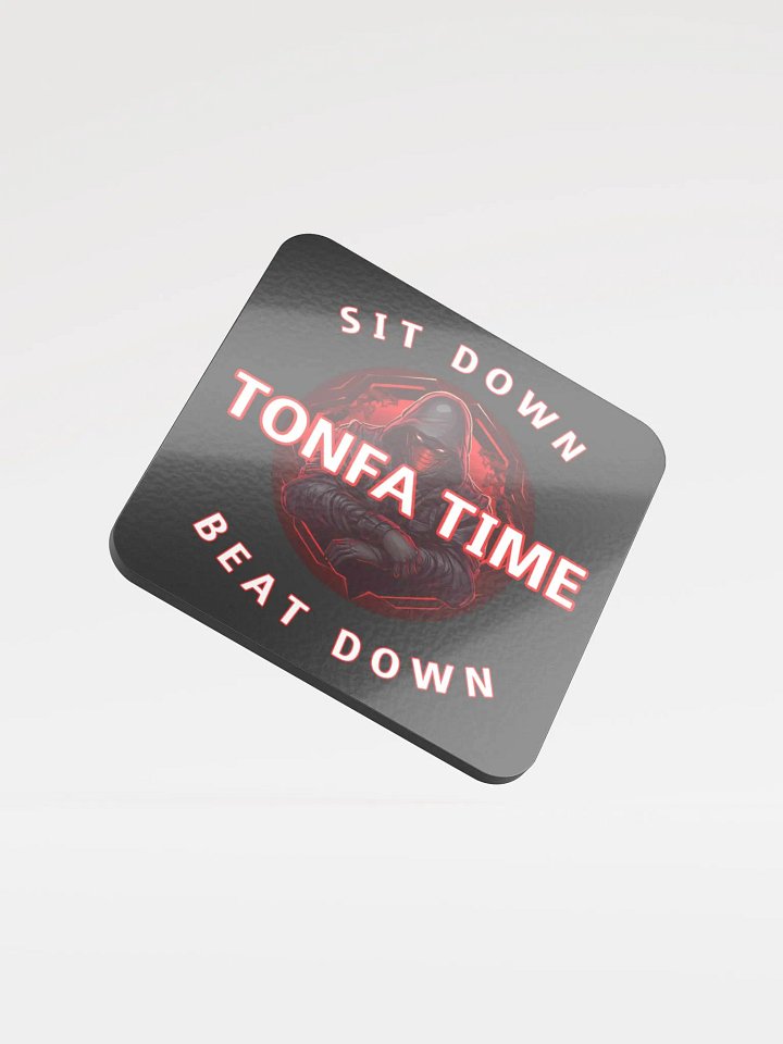 Intense Tonfa Time Cork Coaster product image (1)