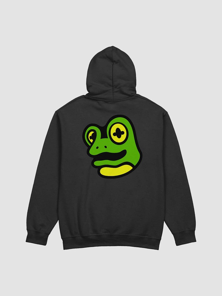 hoodie green logo product image (2)