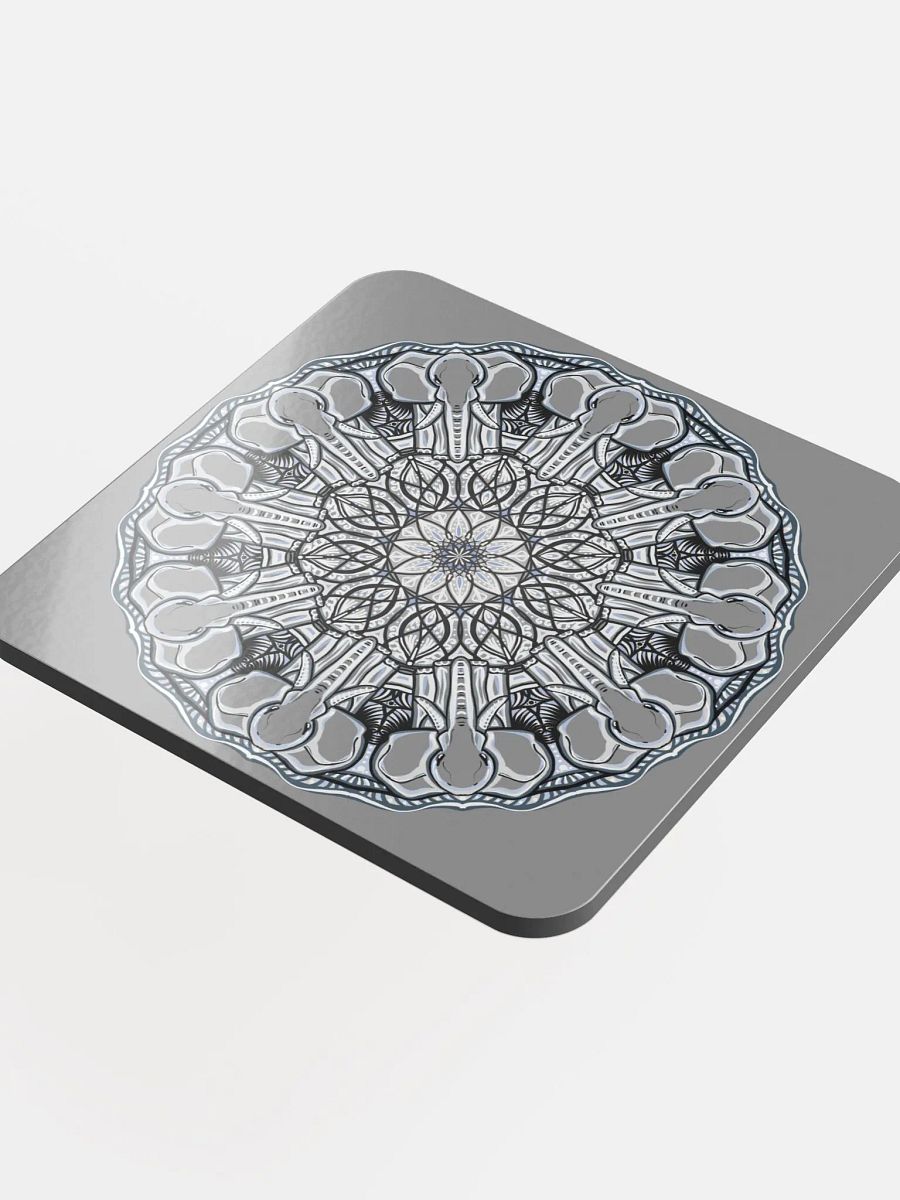 Symmetrical Serenity Cork Coaster product image (4)