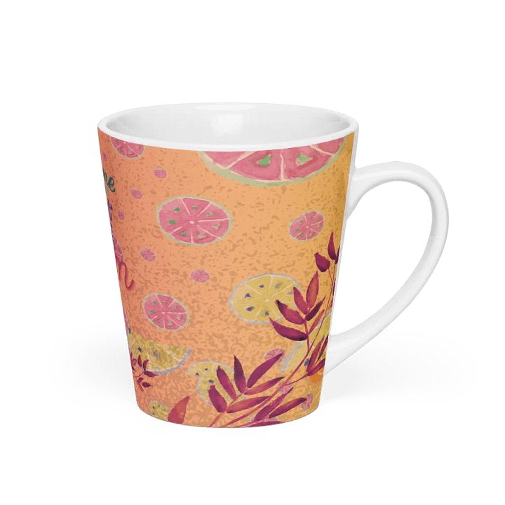 Citrus Delight Latte Mug mothersday gift for moms daughter wife friend product image (2)