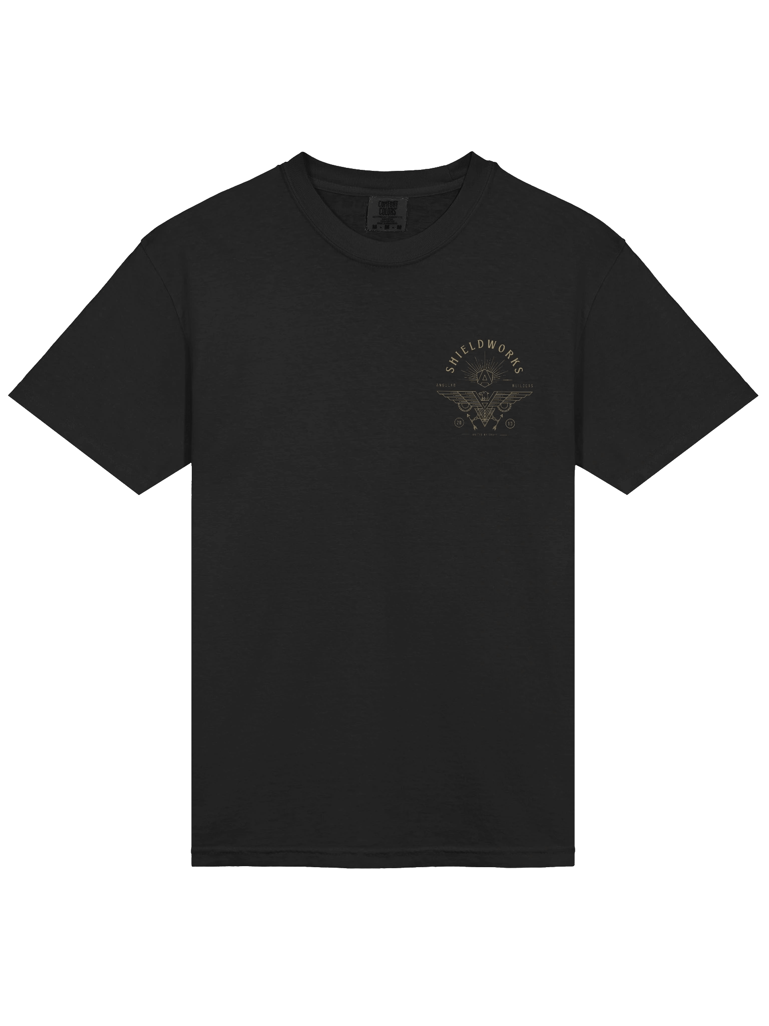 Shieldworks Local #201 “United by Craft” Heavyweight Tee product image (2)