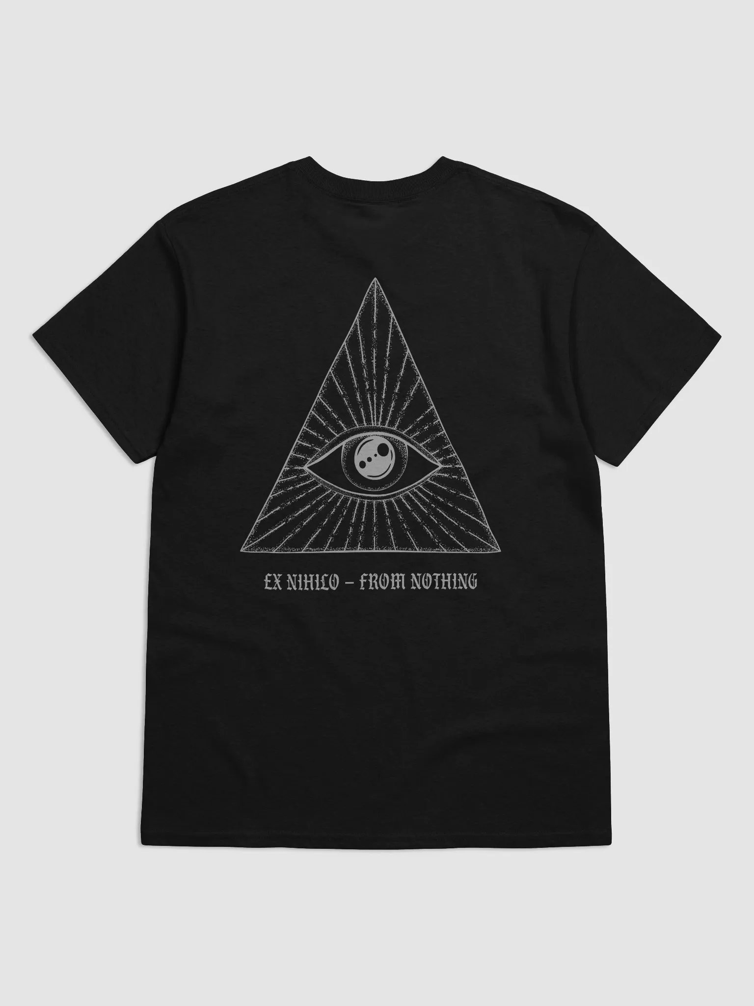 Ex Nihilo – From Nothing | Graphic Tee | Streetwear | Unisex Cotton T-Shirt product image (2)