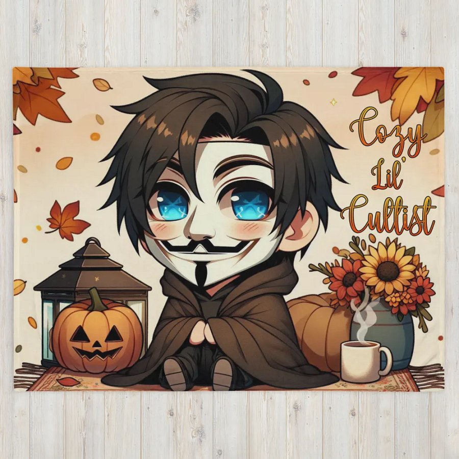 Cozy Lil' Cultist Blanket product image (4)
