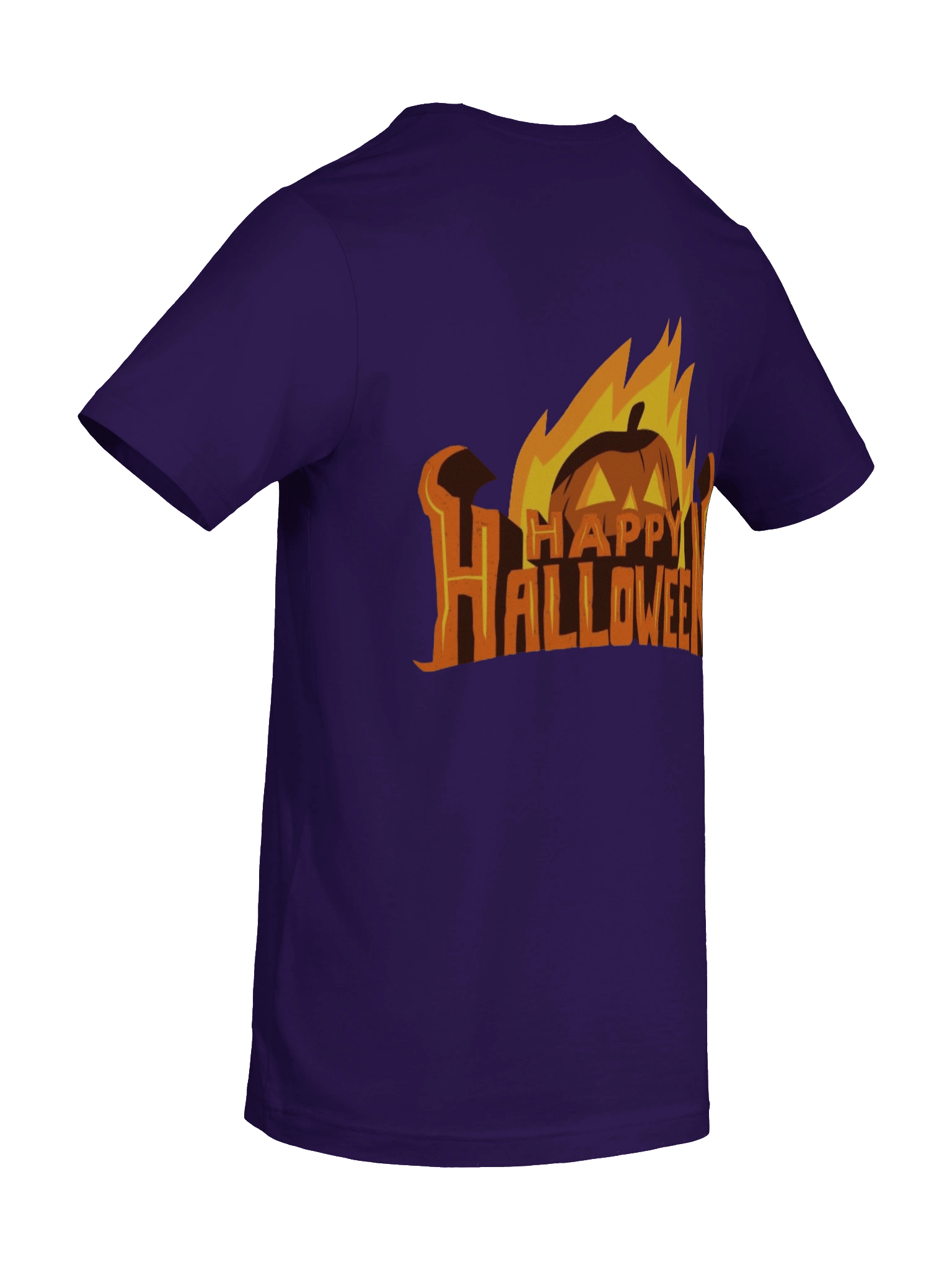 🎃 Happy Halloween Pumpkin Fire Glow Tee – Spooky & Fun Design for Halloween Night! product image (96)