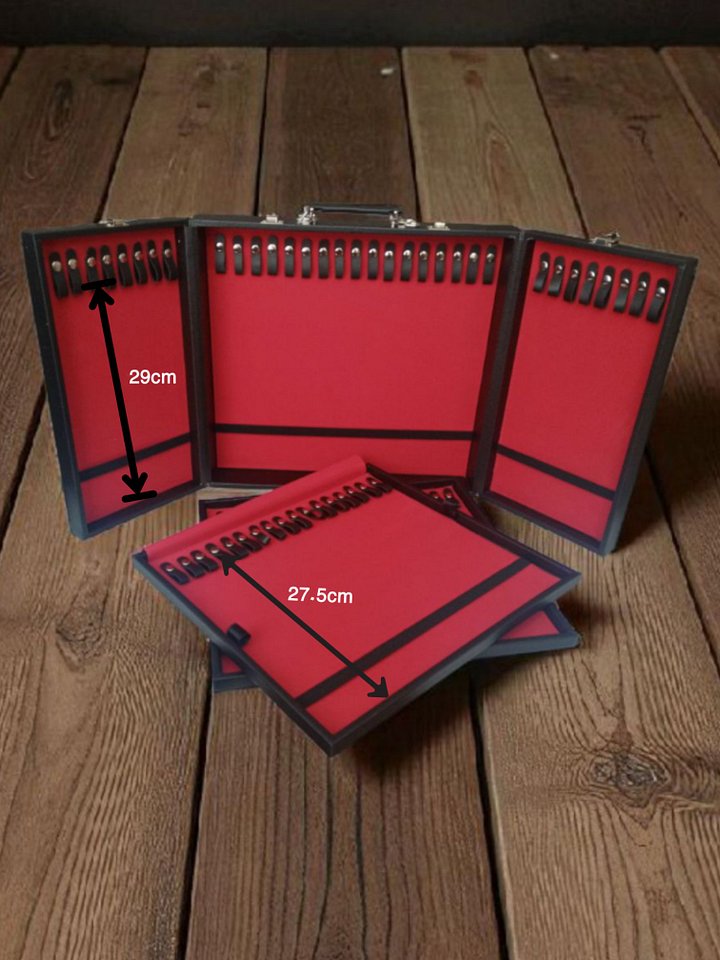 شنطة تخزين المسابح – سعة 67 مسباح – لون أسود product image (1)