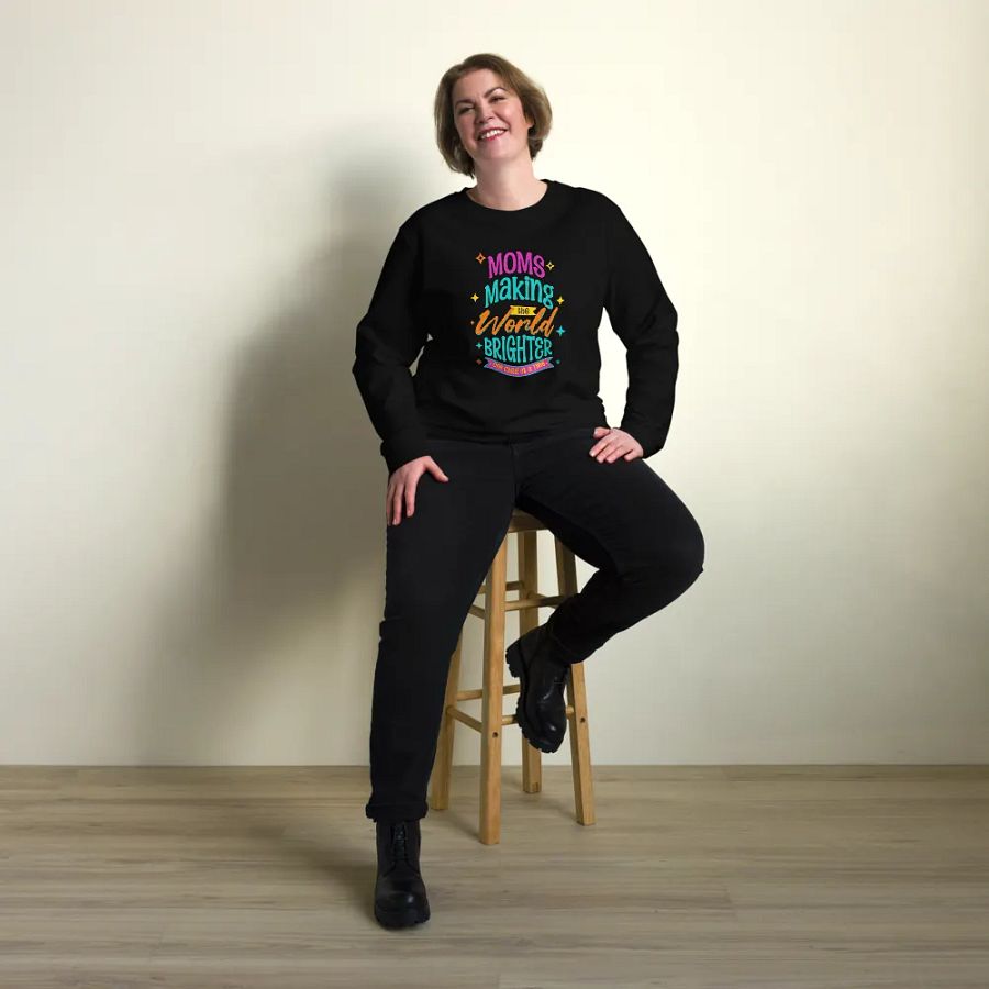 MOMS Brighter World Organic Sweatshirt product image (7)