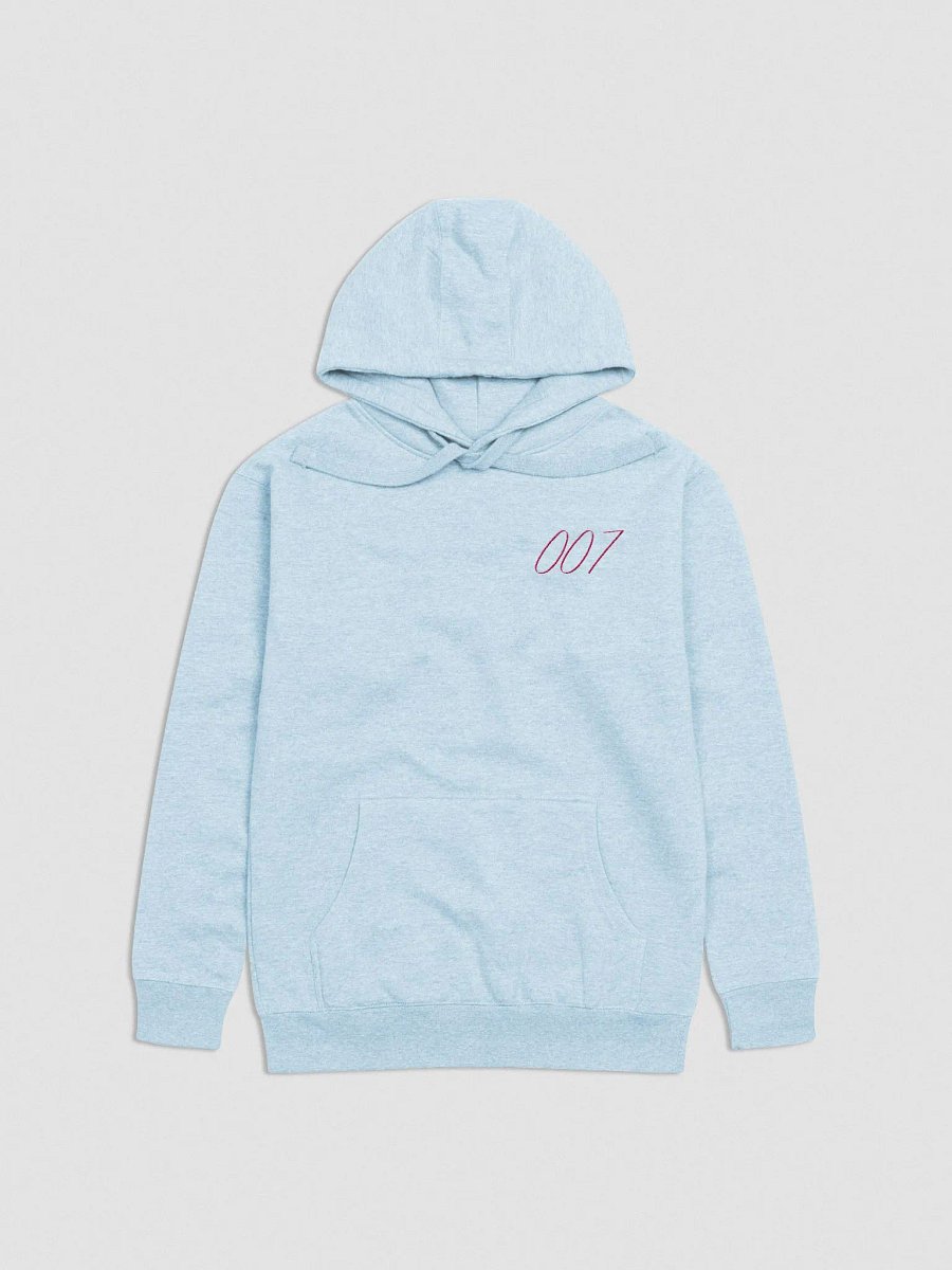 007 Hoodie SkyBlue (no logo) product image (1)