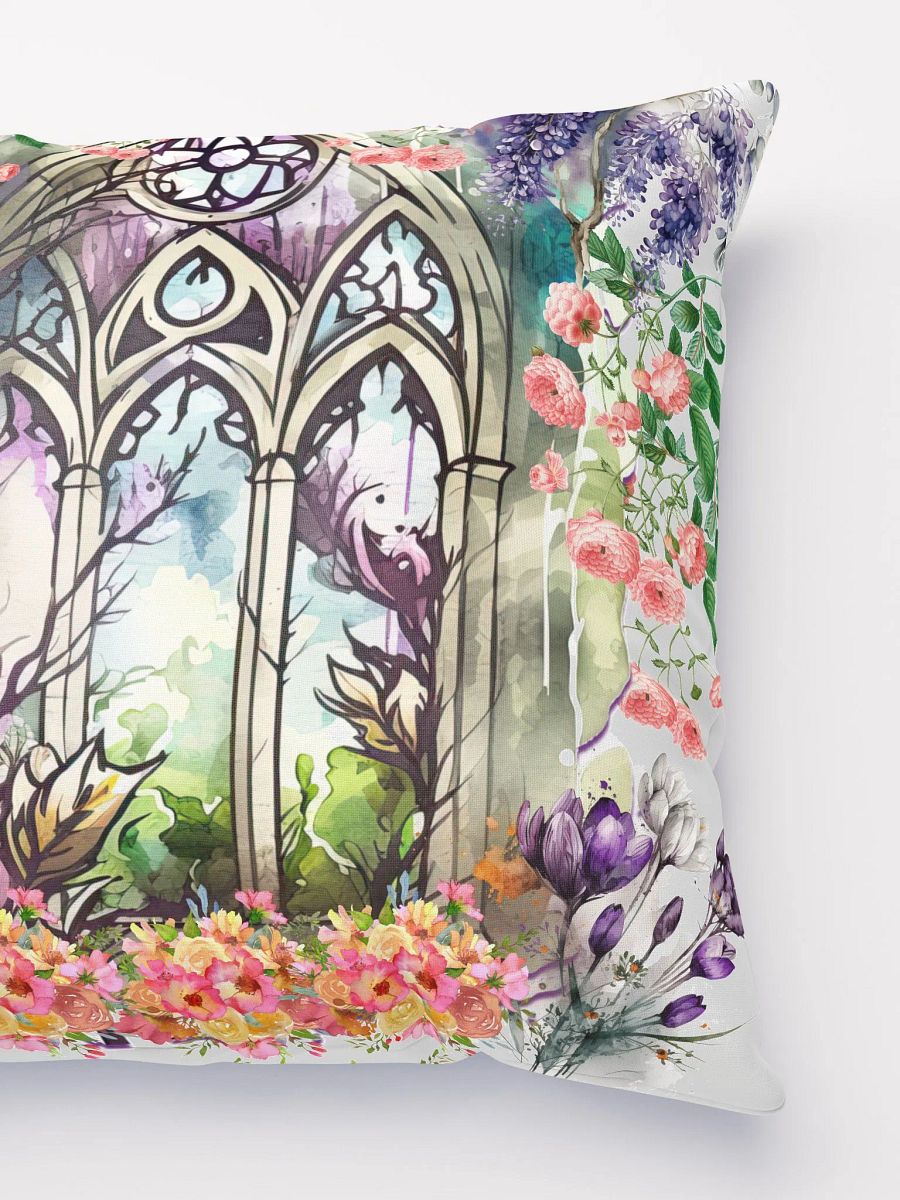 Elven Garden Magical Throw Pillow product image (4)