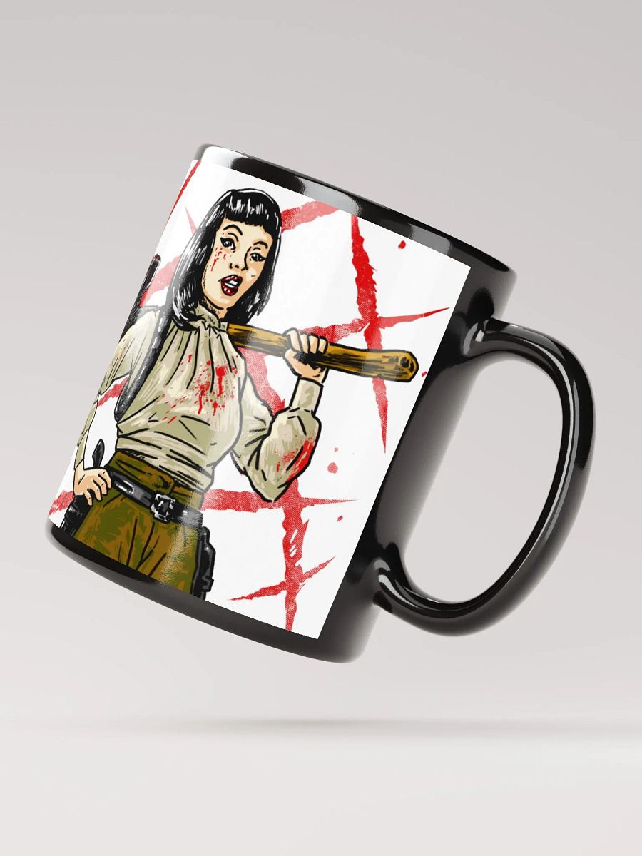 Axe Babe mug black outlines product image (5)