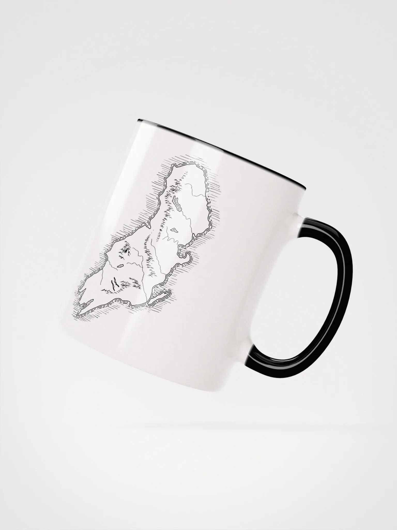 Continental Map Mug product image (2)
