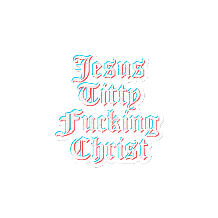 Synisisms Collection - Jesus TF Christ Magnet product image (2)