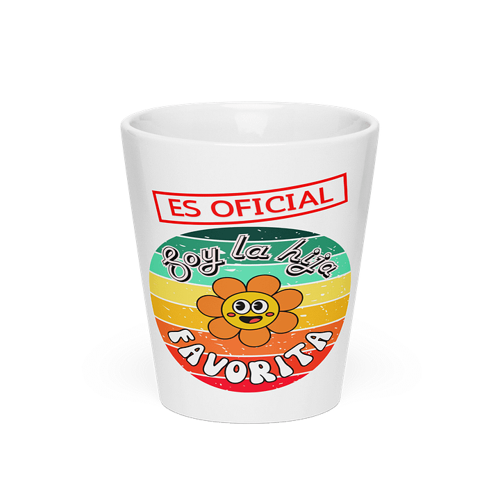 Retro Daughter Mug Es oficial soy la hija favorita product image (1)