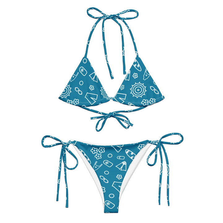 Beach Necessities Pattern String Bikini product image (1)
