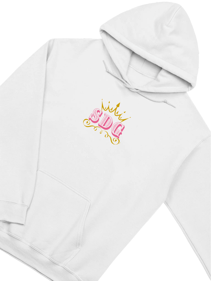 SDG Hoodie (Pink Logo) product image (1)
