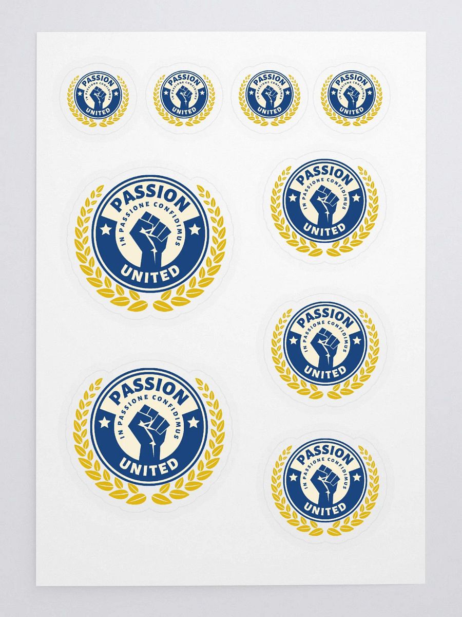 Logo Sticker Sheet - Varied Sizes product image (3)