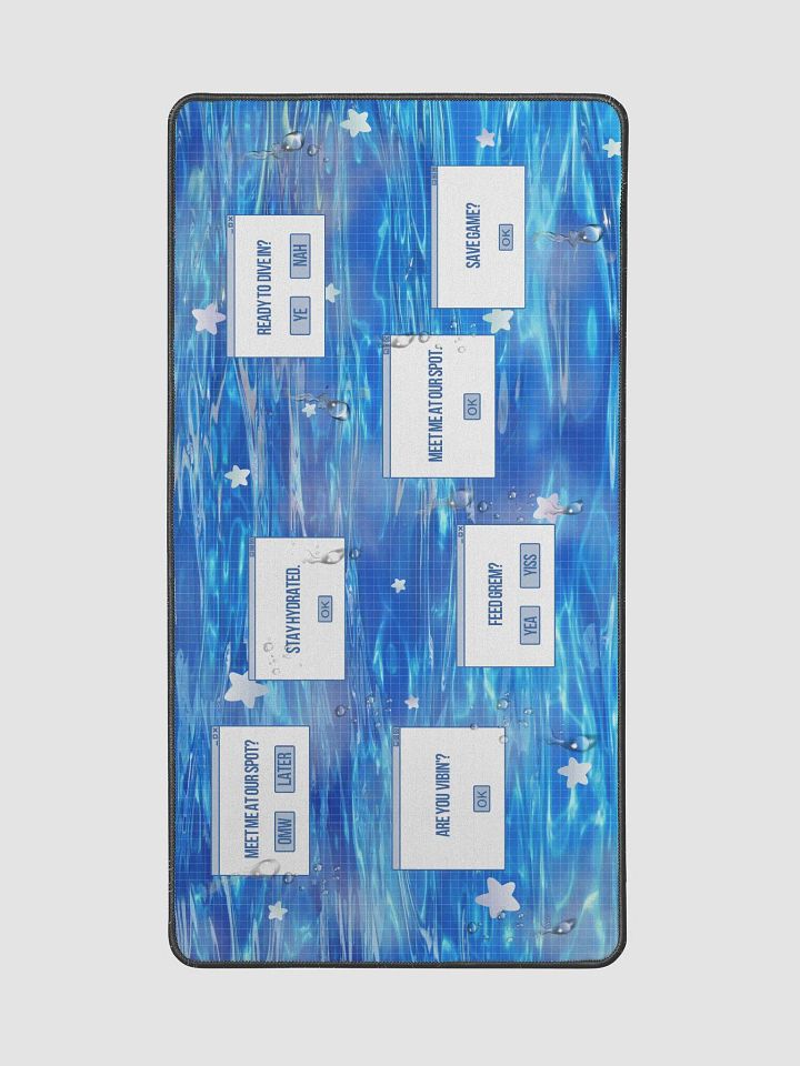 Aquarium Windows Deskmat - Blue product image (2)