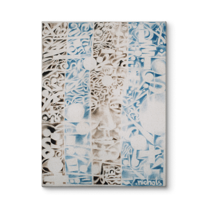 Portrait of a Woman/ Gulf War Dreams (1990) on canvas (30" x 40") product image (3)