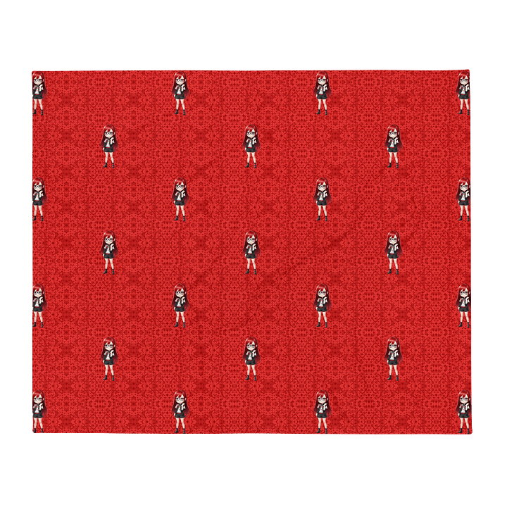 (Red CHIBI) K Throw Blanket product image (1)