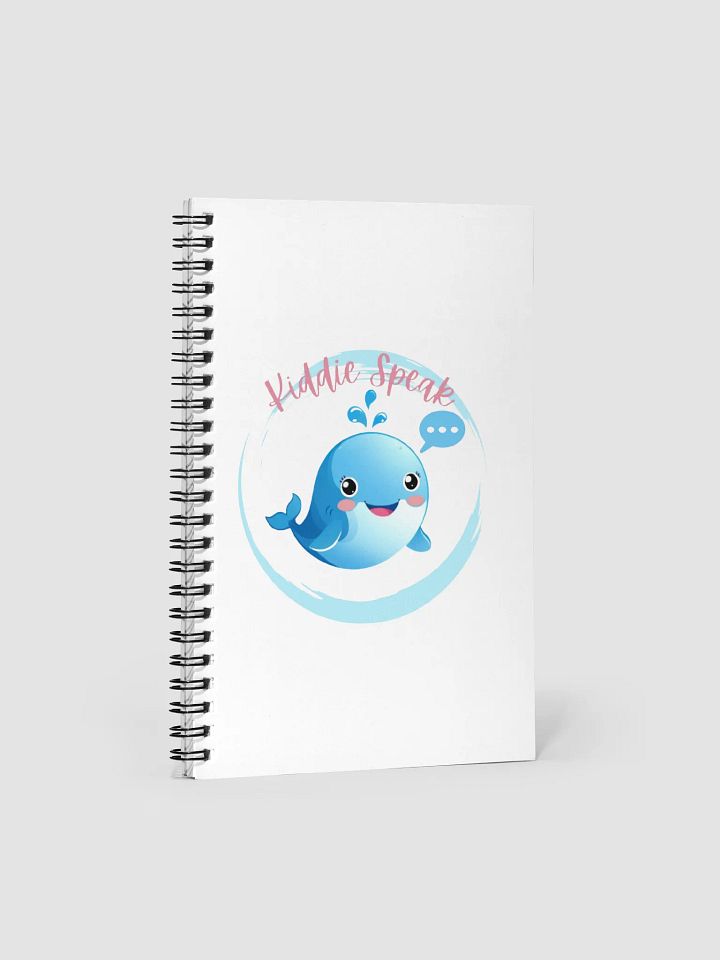 Blue Whale Tales Spiral Notebook product image (1)