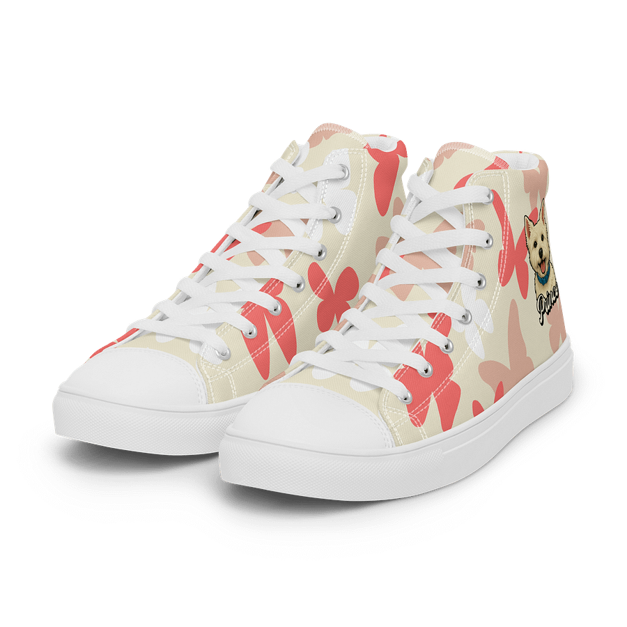 YOUR BEST FRIEND! / WOMEN'S HIGH TOP CANVAS SHOES product image (10)
