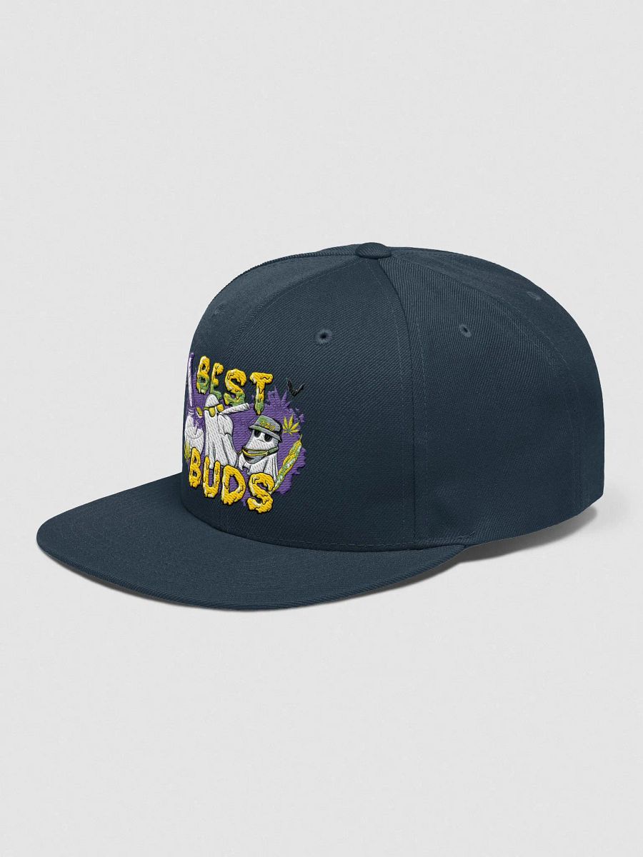 Ghoulish Best Buds Cannabis Snapback Cap product image (3)