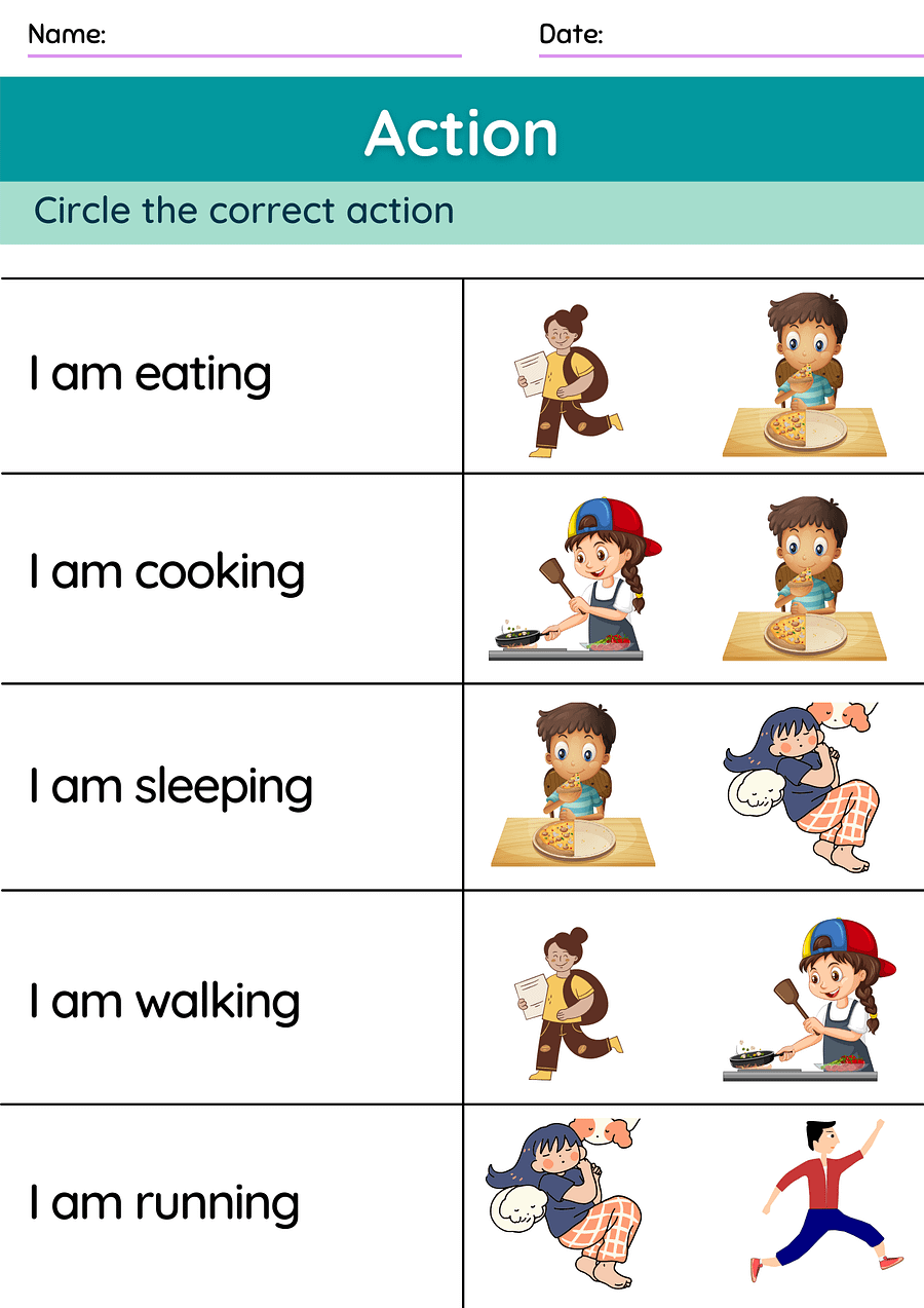 Kindergarten worksheets product image (7)