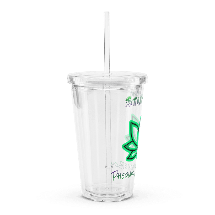 Studio 33 Clear Travel Cup w/Straw product image (3)