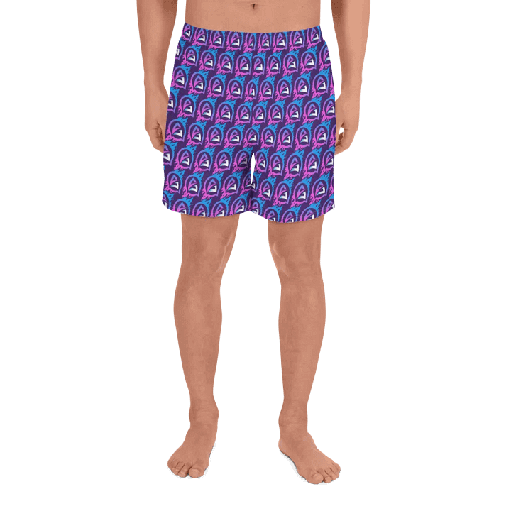 Astonished All over print Athletic Shorts product image (2)