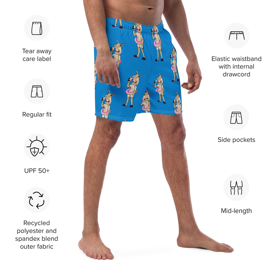 Summer Alpaca Men's Swim Trunks product image (21)