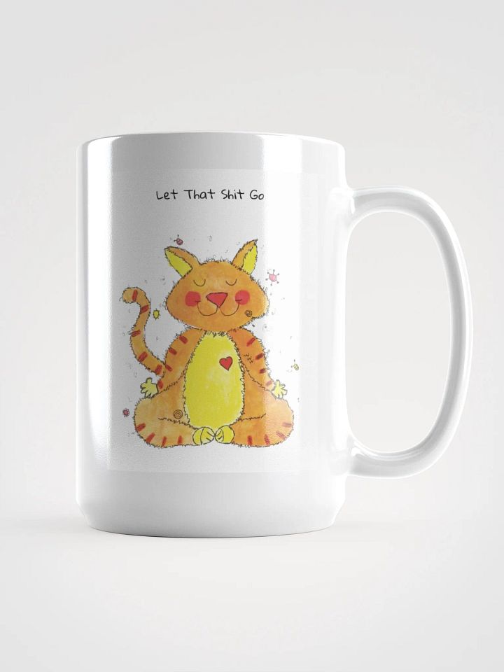 Ging Ging Meditating Cat Cup product image (1)