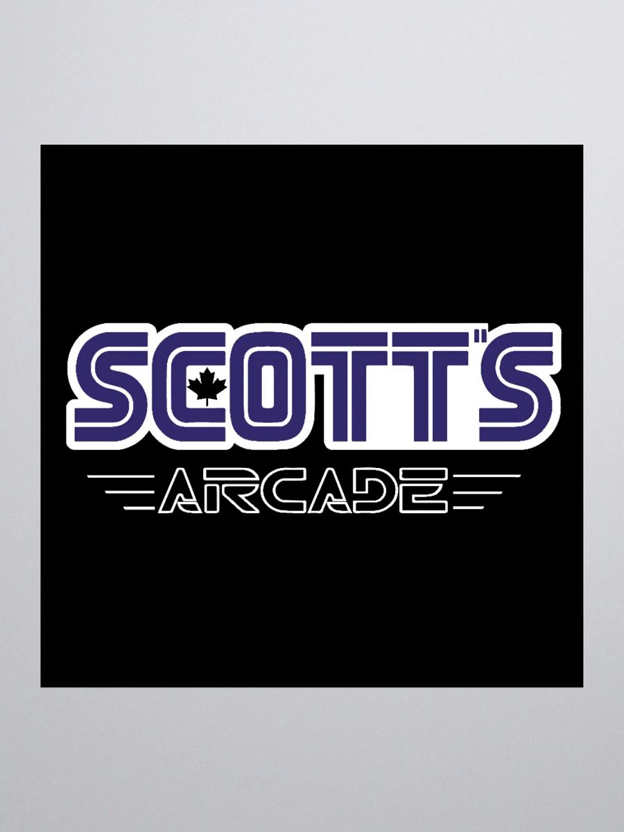 Official Scott's Arcade Sticker product image (3)