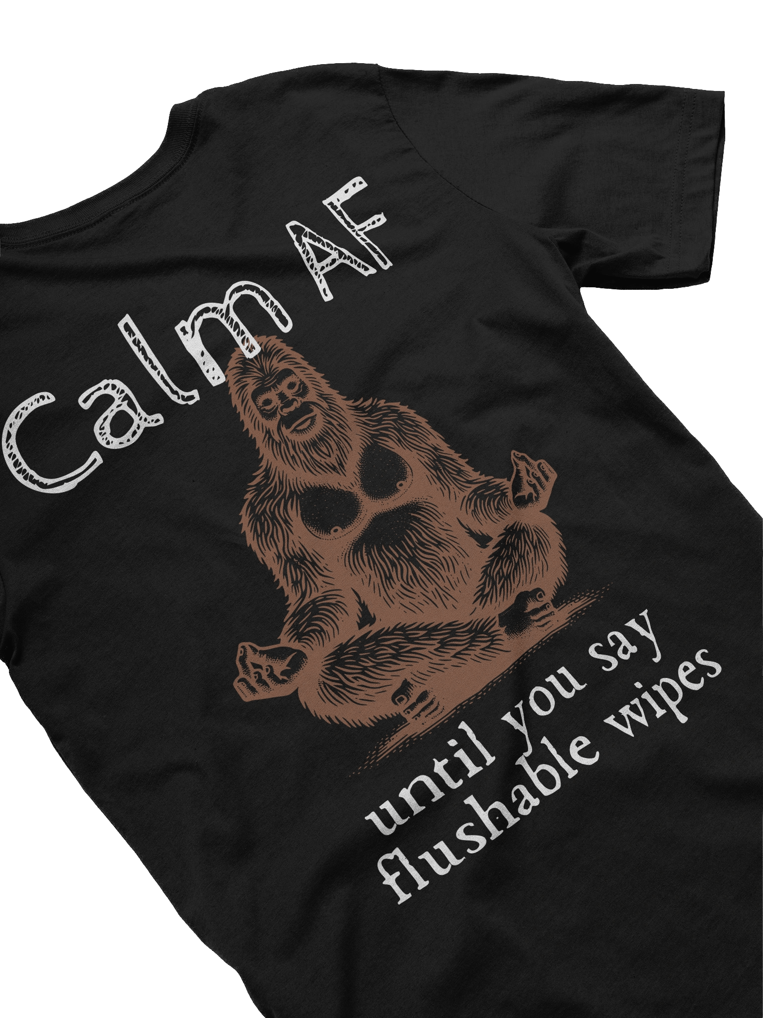 Pumpsquatch Calm AF Tee product image (1)