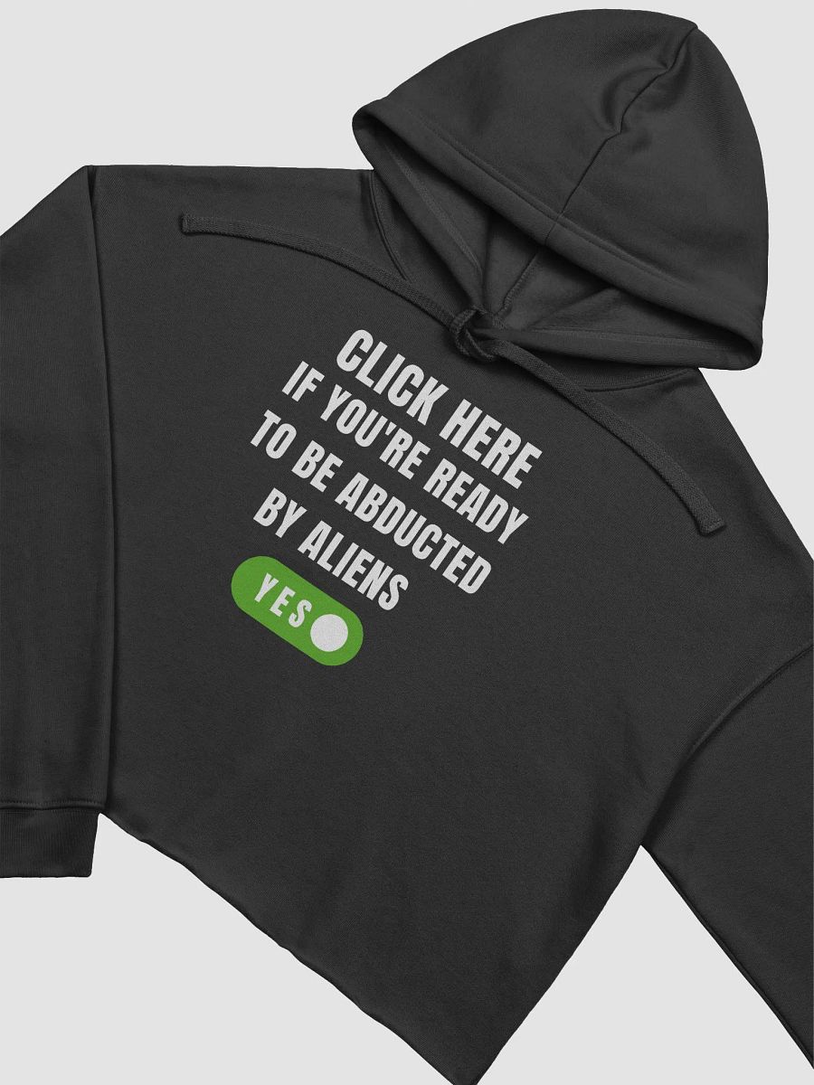 Down for Abduction Crop Hoodie product image (3)