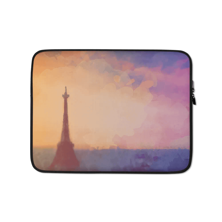 Paris Art Laptop Sleeve product image (1)