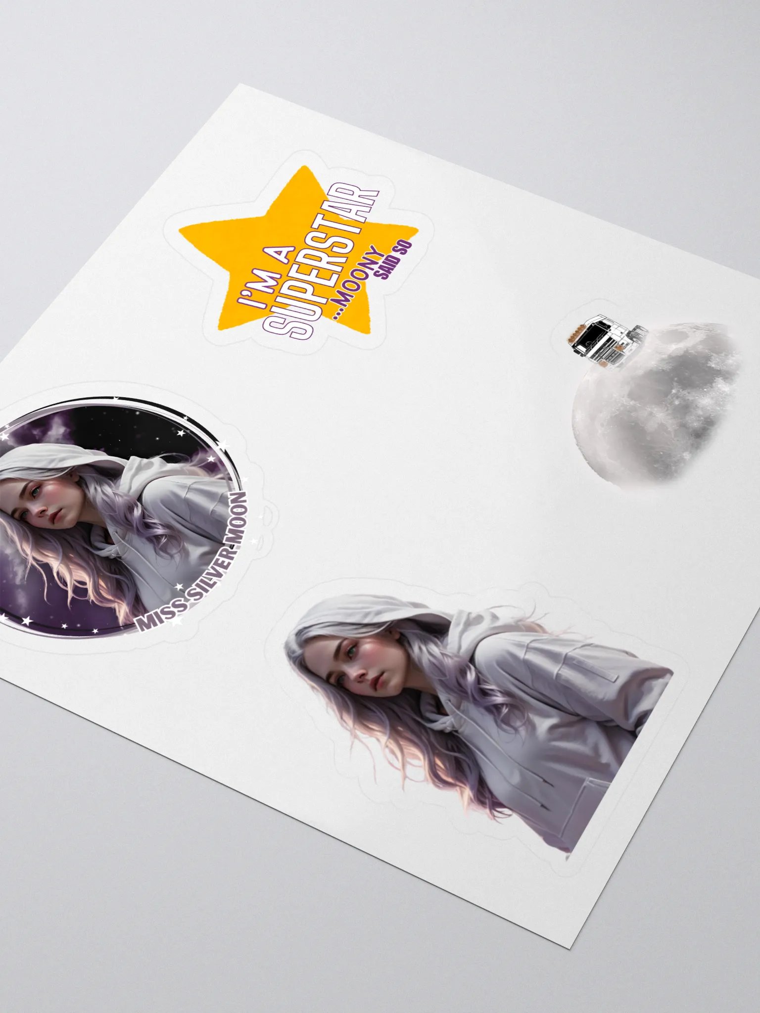 Moony Sticker Pack product image (3)
