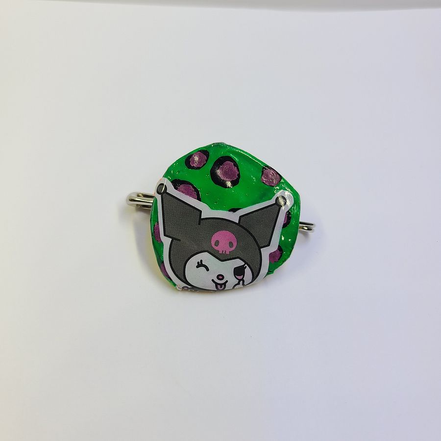 Kuromi Bottle Cap Pin product image (1)