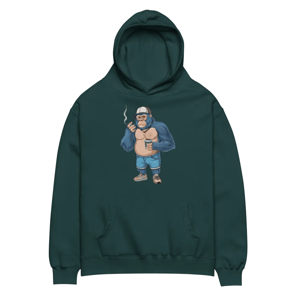 Blue Gorilla AS Colour Unisex Premium Oversized Hoodie product image (2)