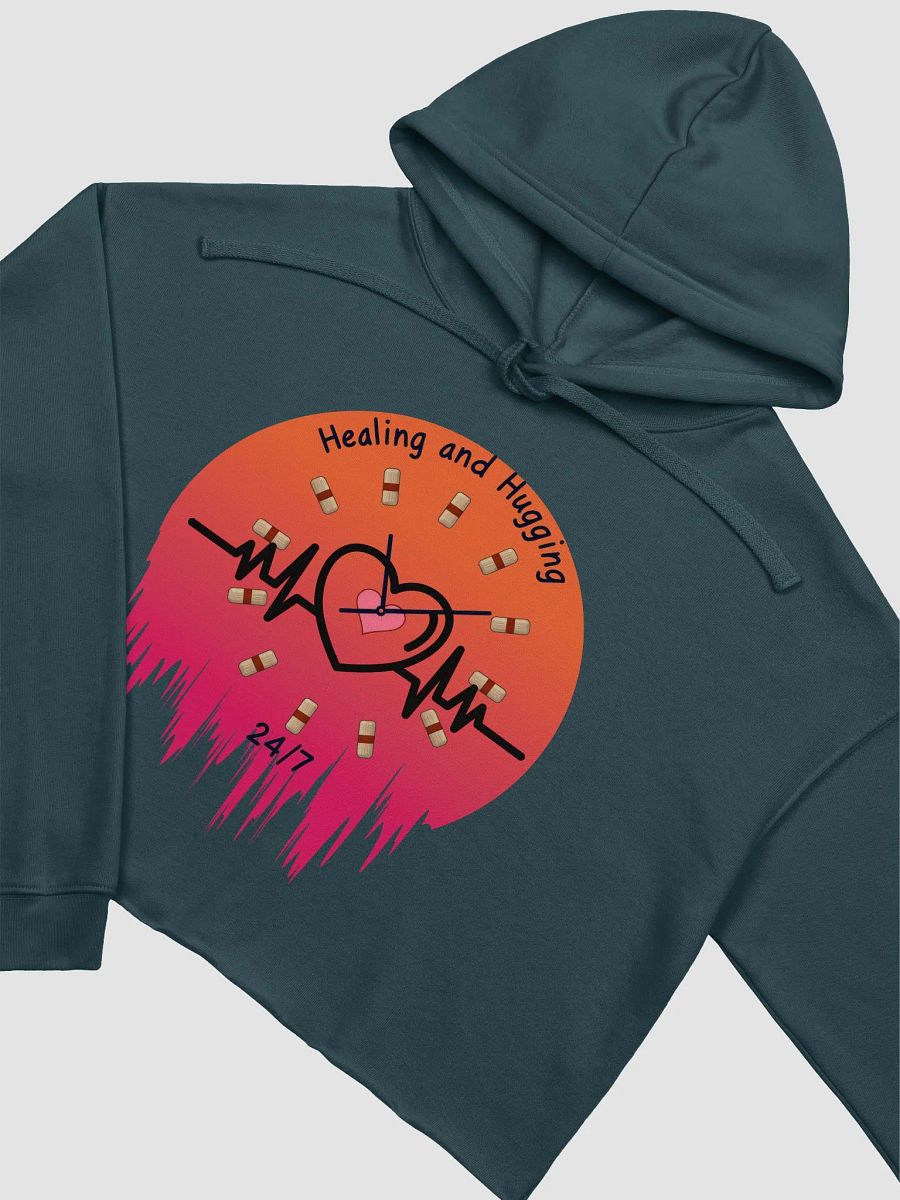 Healing Heartbeat Crop Hoodie product image (23)