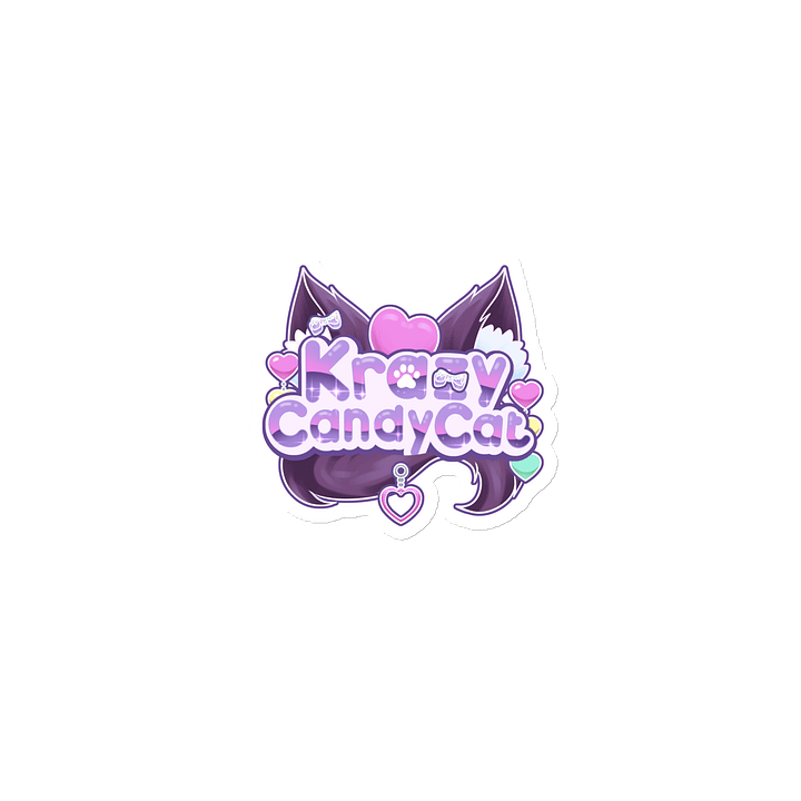 KrazyCandyCat Logo Magnet product image (1)
