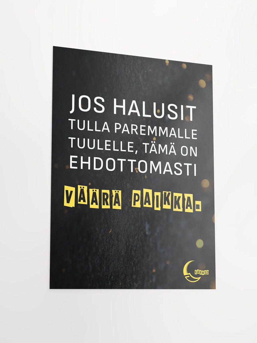 Juliste (Väärä paikka) product image (1)