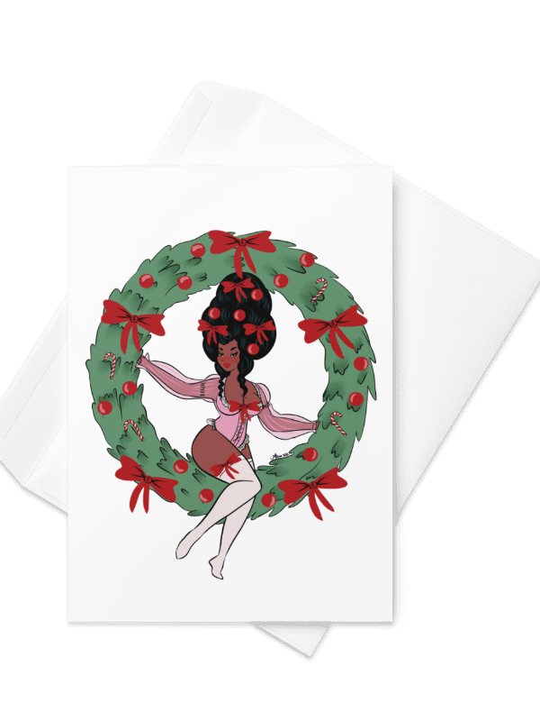 Christmas Wreath - Christmas Greeting Card product image (1)