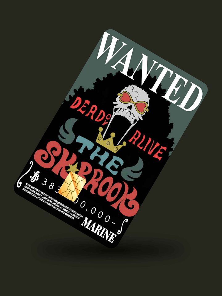Brook Wanted Poster (Holographic) product image (1)