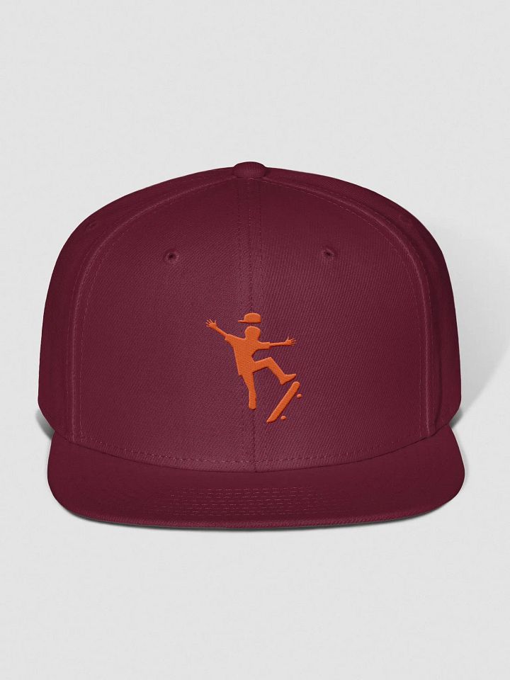 Dazzle Deck Burgundy Maroon Baseball Cap product image (1)