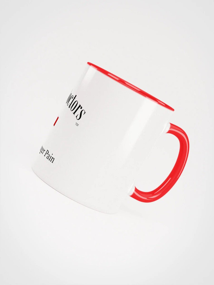 Smoke Doctors White & Red Logo Mug product image (4)