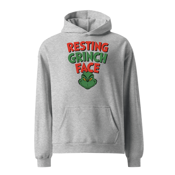 Grinchy Resting Oversized Hoodie product image (1)