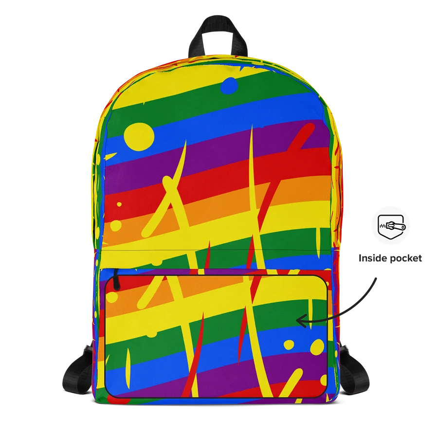 Back To School Rainbow Backpack Bag product image (10)